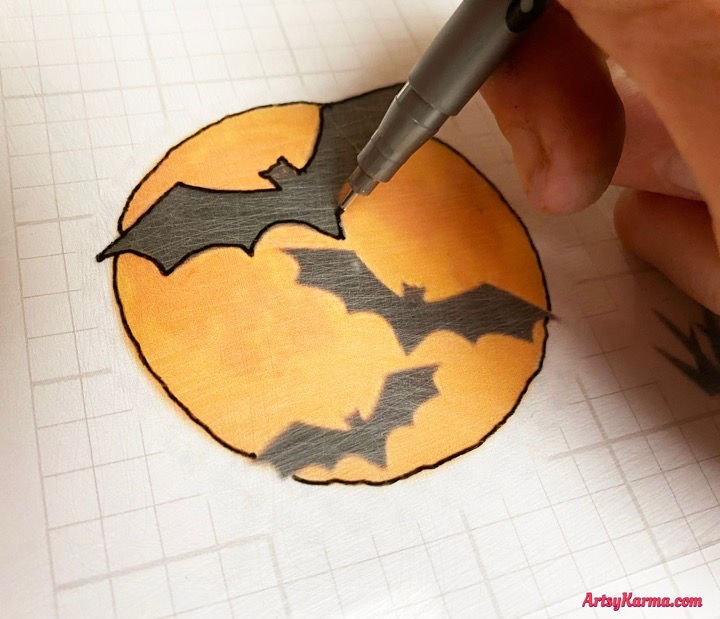 DIY Halloween Shrinky Dink Earrings | Artsy Karma