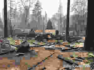 camp fire destroyed house