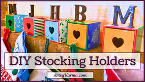 DIY Personalized Stocking Holders: Step-by-Step Tutorial for the Perfect Christmas Craft Project