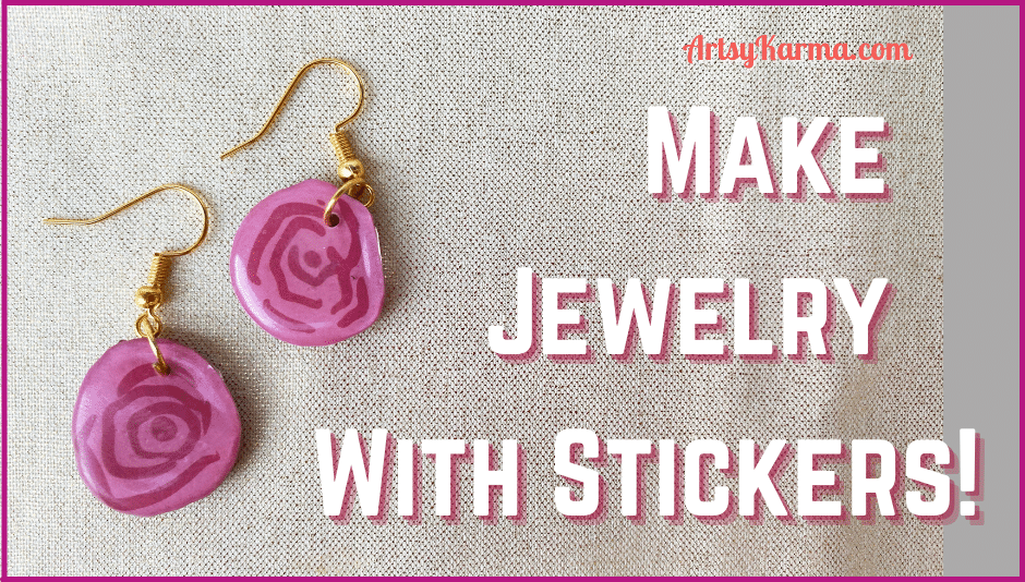 Make jewelry with stickers.