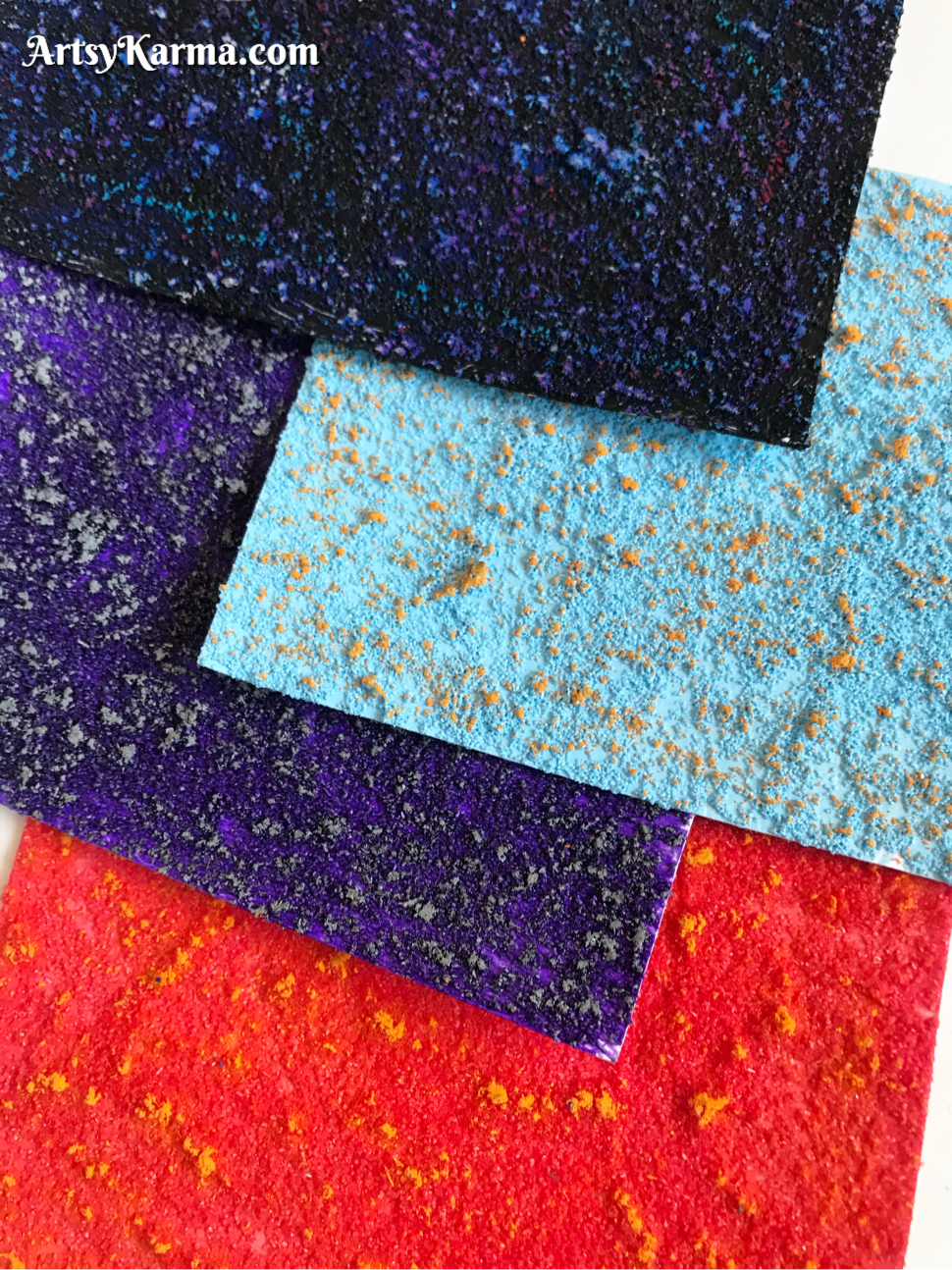 sand texture paint techniques