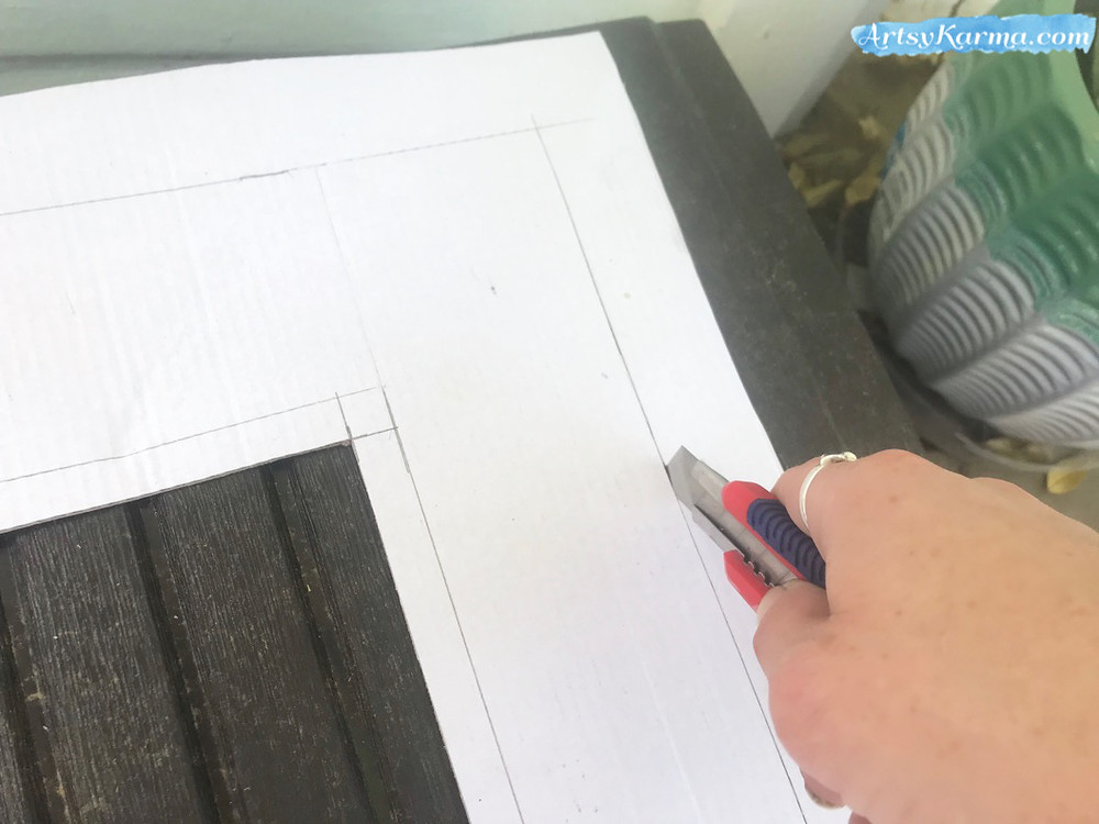 use an exact knife with this diy tutorial