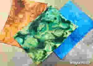 mixed media backgrounds using acrylics