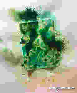 how to do an acrylic and ink resist