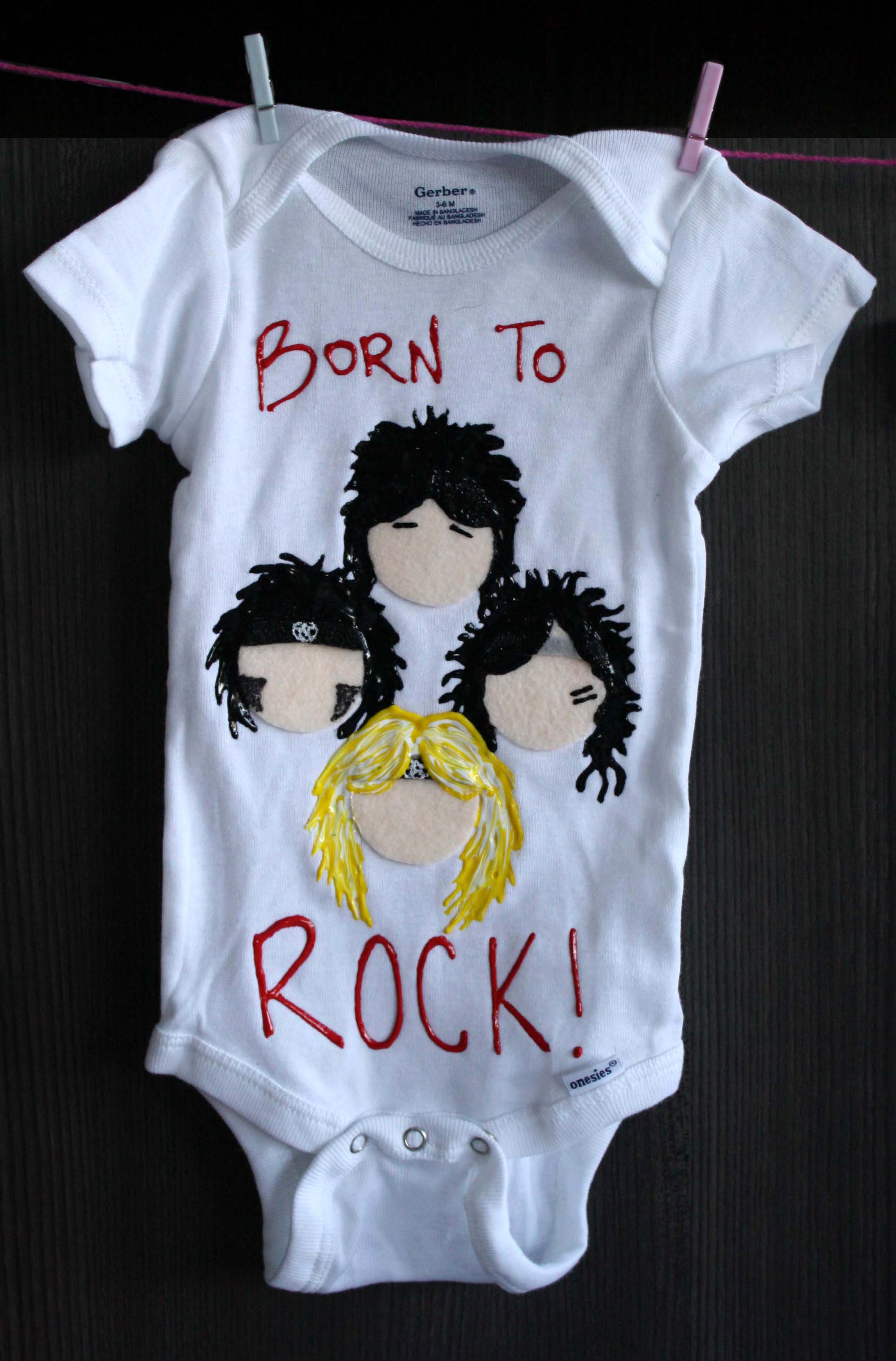 motley crue onesie