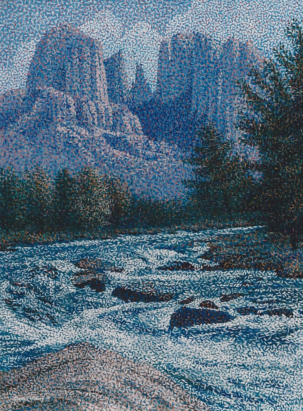 Sedona in Blue
