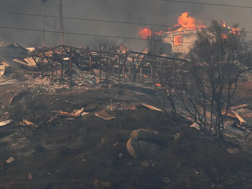 Sobe para 112 o número de mortos em incêndios florestais no Chile