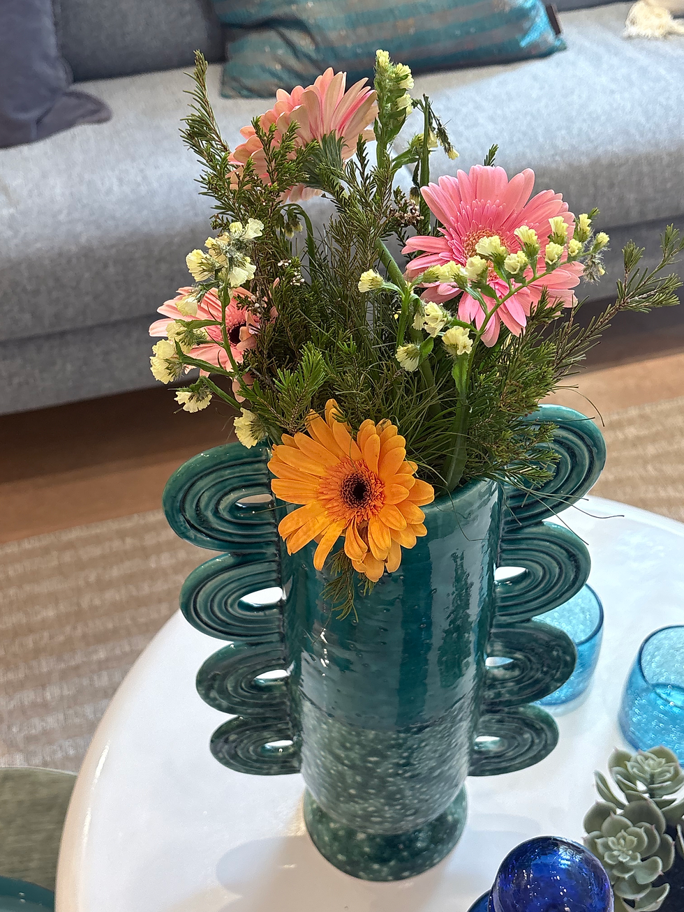 Vase en céramique fait main