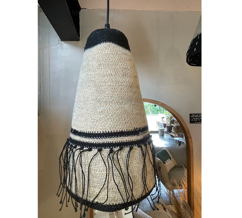 Suspension en jonc de mer -40%