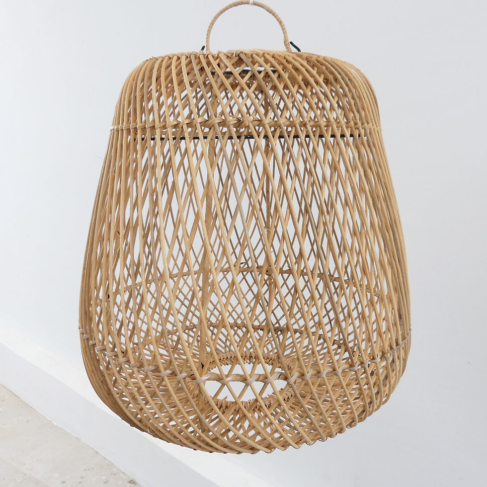 Suspension en rotin -50%