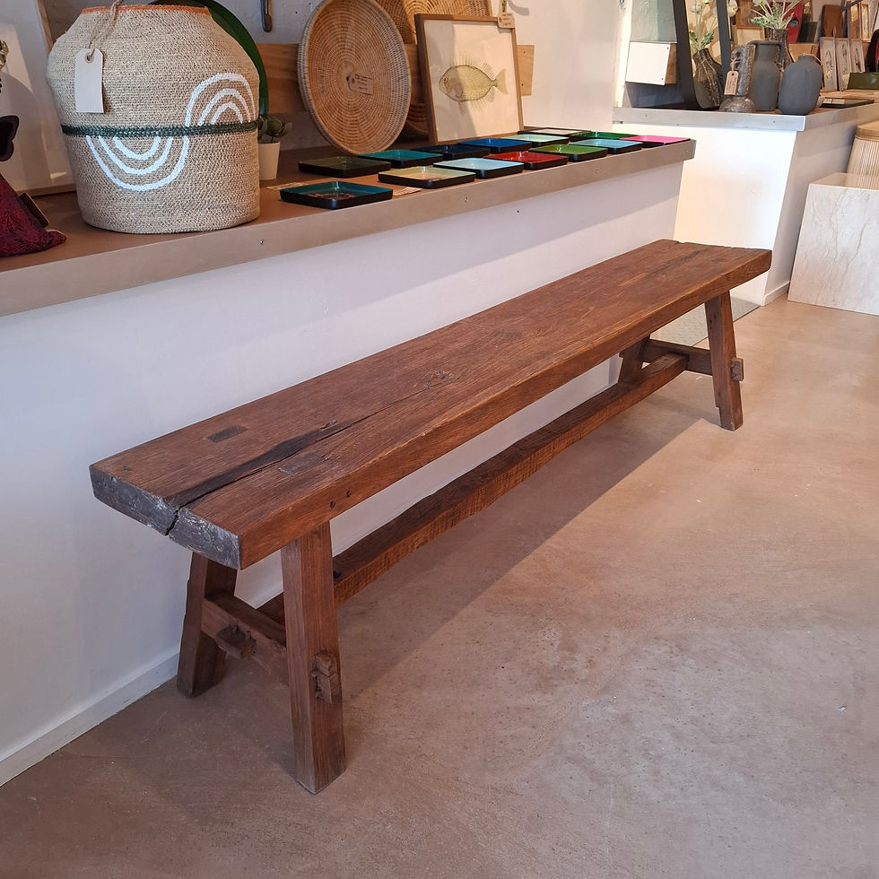 Banc en bois