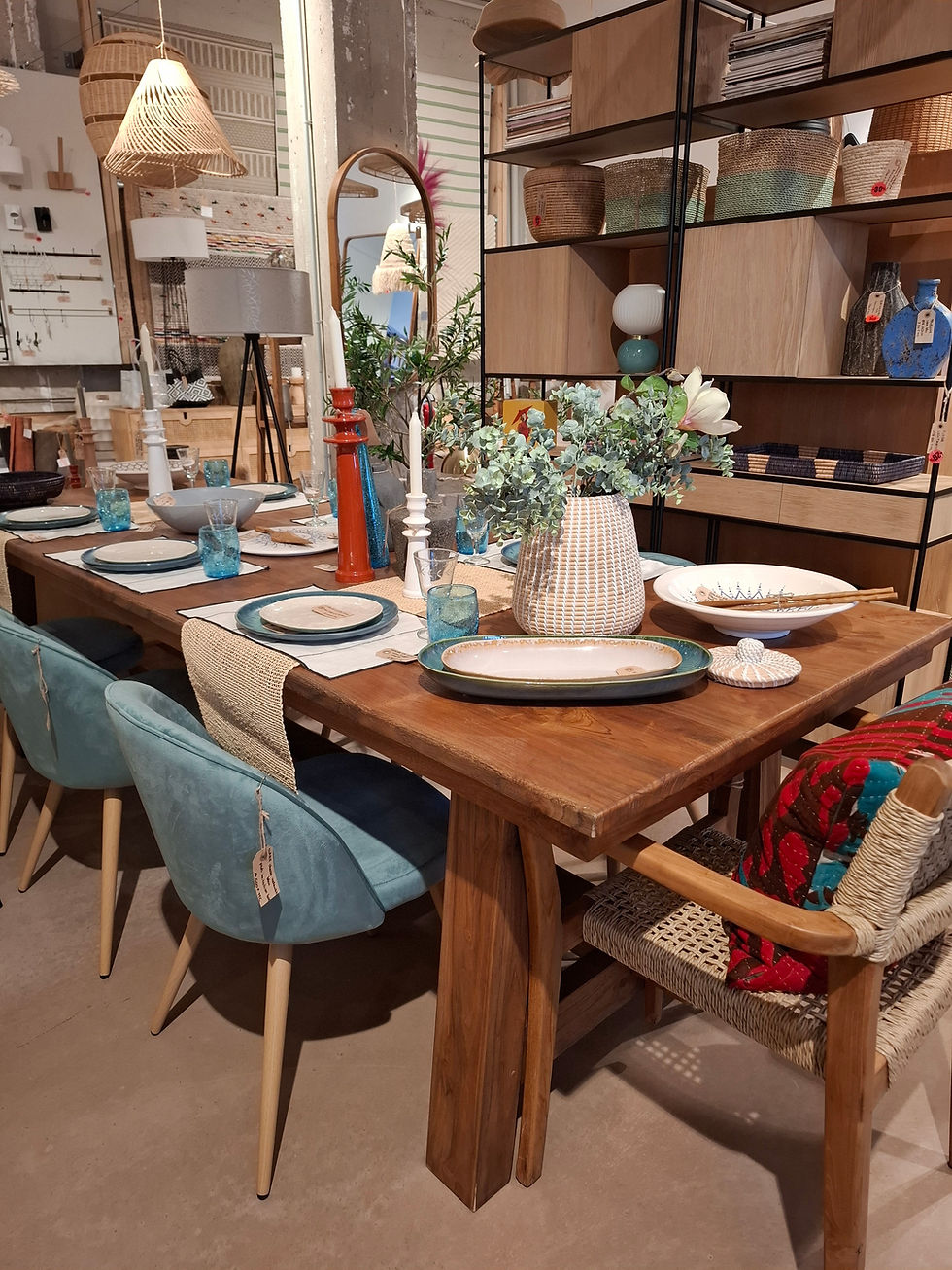Table en bois d'extérieur -30%