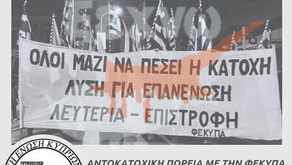Αντικατοχική Πορεία με την Φ.Ε.ΚΥ.ΠΑ
