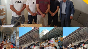 Παροχή ρούχων και τροφίμων στον σύλλογο Ελληνοουκρανικής φιλίας «Ο ΦΑΡΟΣ»