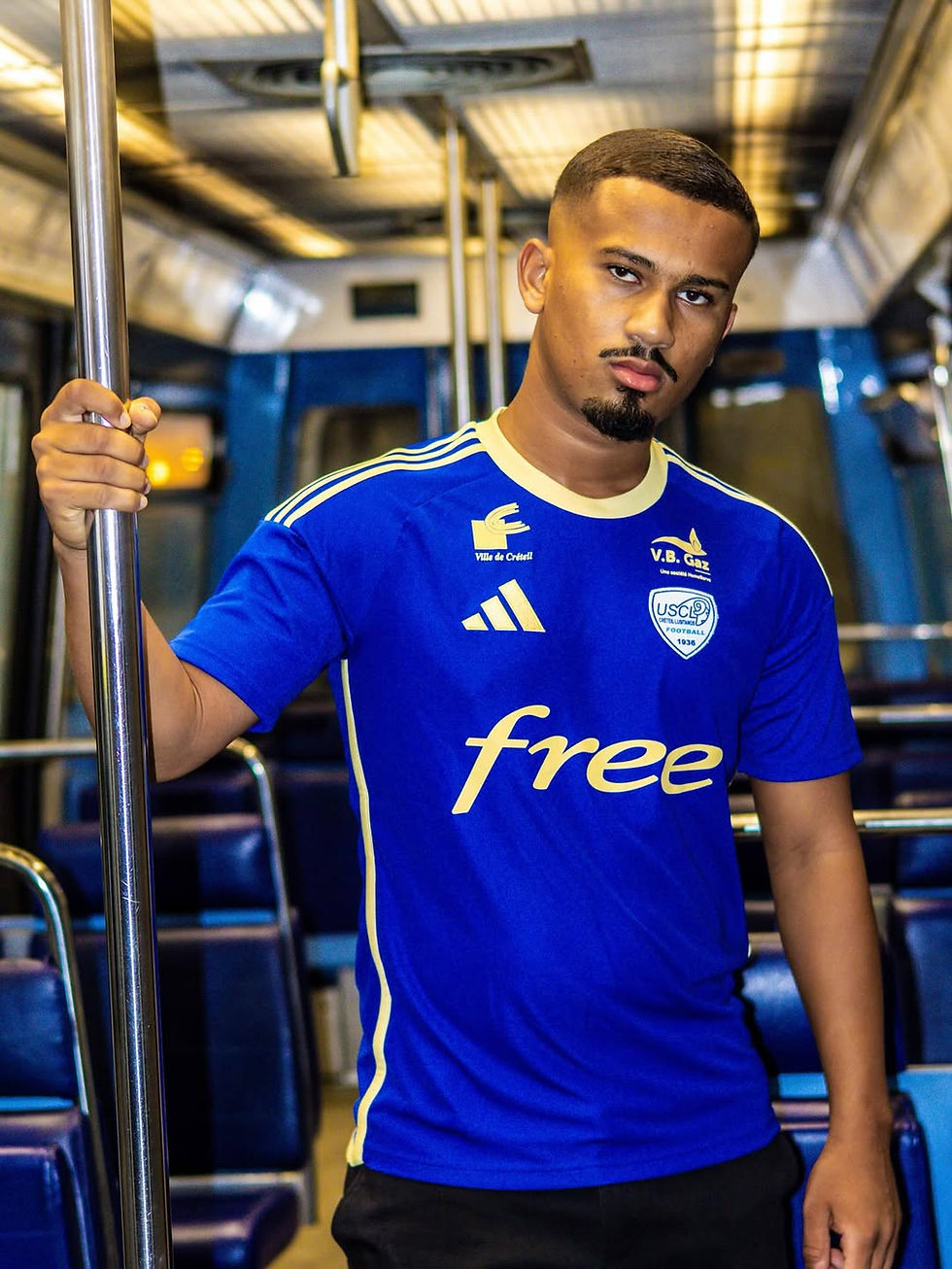 Maillot domicile de l'USCL Football
