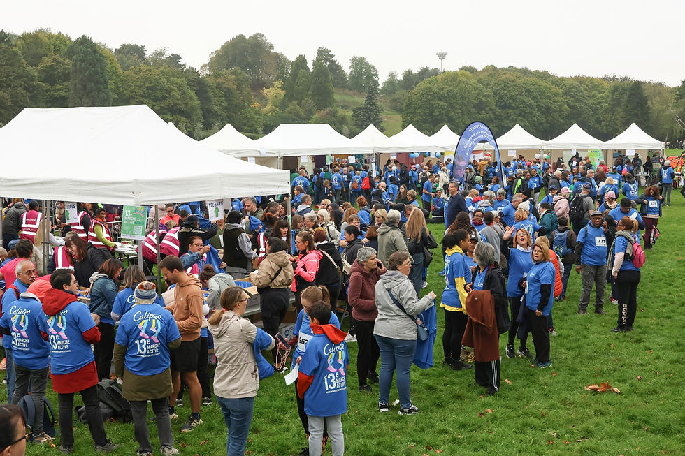 Un beau succès pour la marche de la Calipsso !