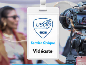 L'US Créteil Omnisports propose un Service Civique sur une mission de Vidéaste