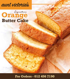 Aunty Victoria's Orange Butter Cake