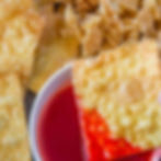 13. Deep-Fried Wonton With Sweet And Sour Sauce
