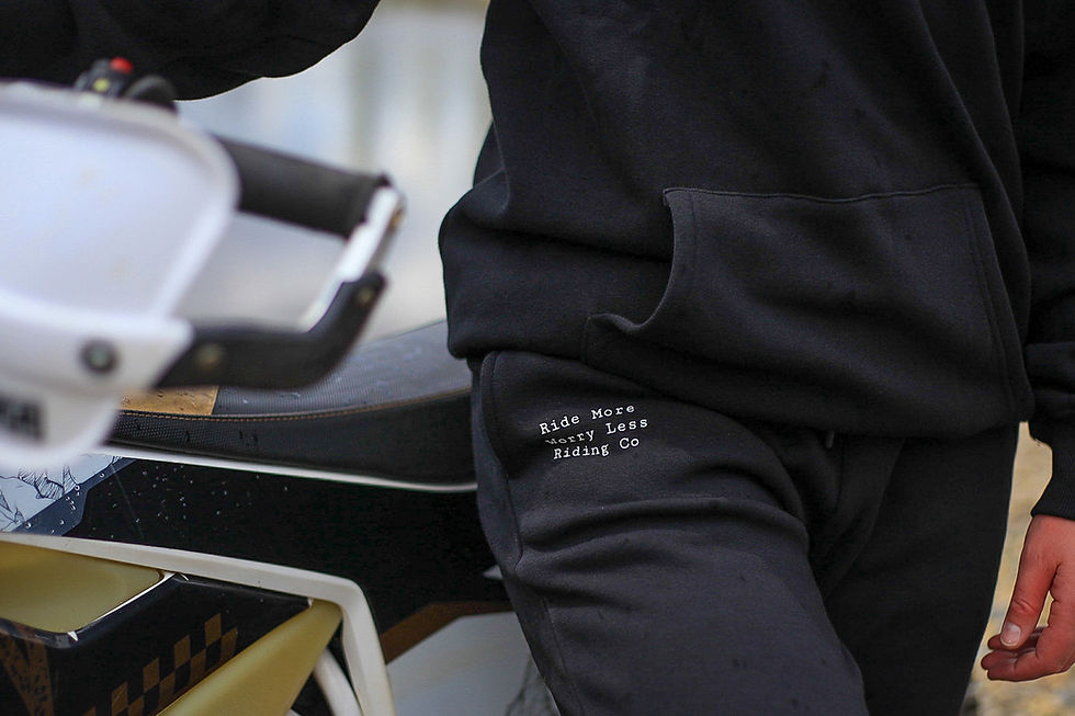 Thumbnail: Ride More Black Sweatpant 