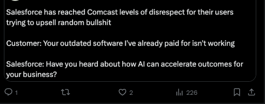 The Salesforce Conundrum: Releasing Tools No One Likes or Can Use