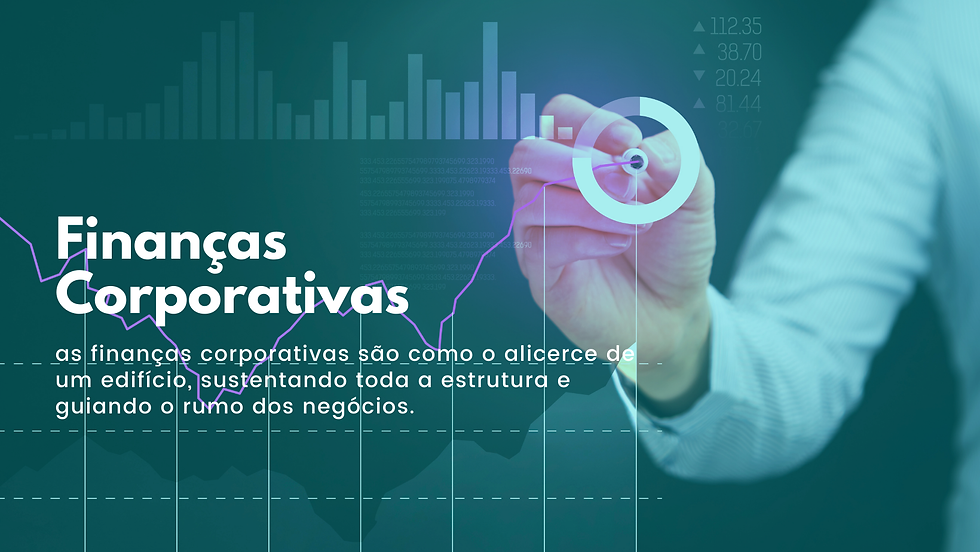 imagem ilustratica com o titulo Pilares das finanças corporativas