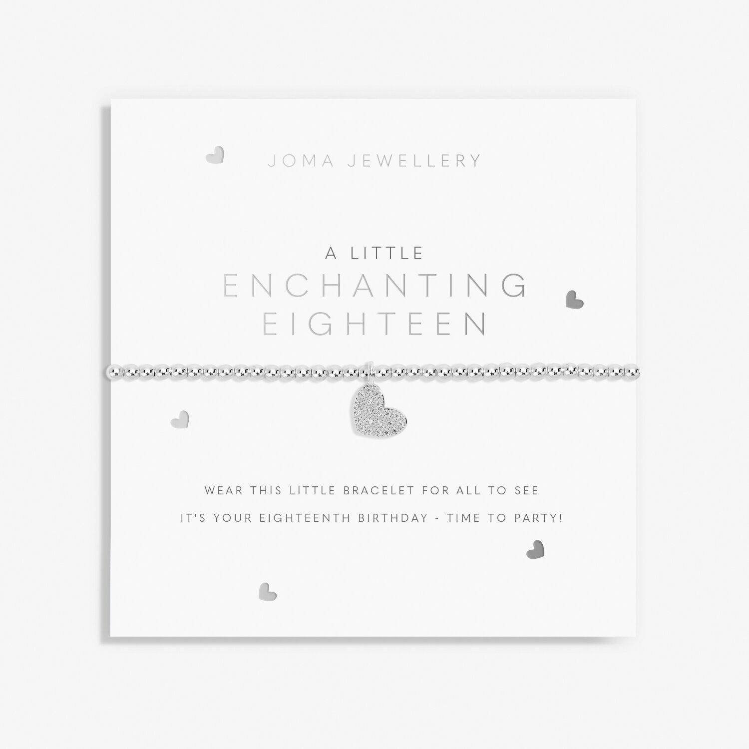 Joma Jewellery A Little Enchanting Eighteen Birthday Bracelet