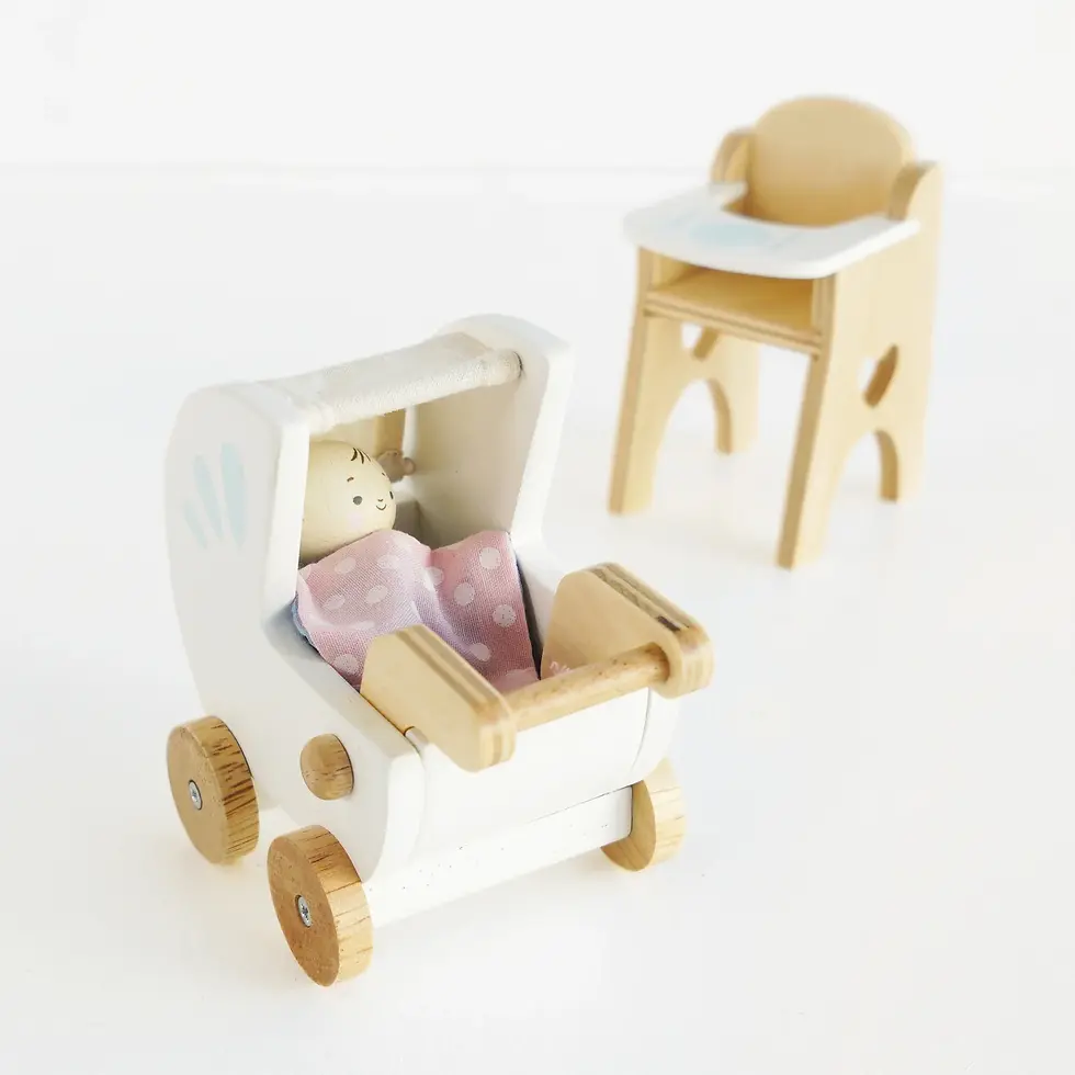 Thumbnail: Le Toy Van Nursery and Baby Wooden Set