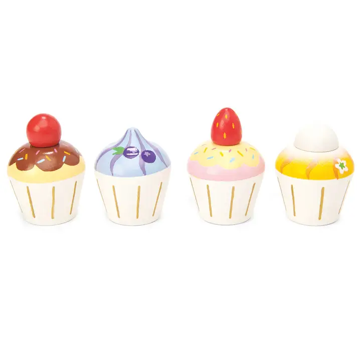 Thumbnail: Le Toy Van Petit Four Wooden Cupcakes Set