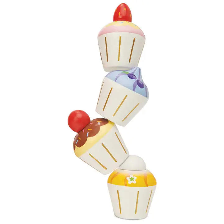 Thumbnail: Le Toy Van Petit Four Wooden Cupcakes Set