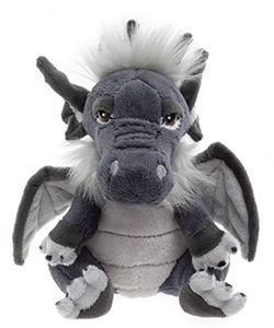 Charlie Bears Cuddle Cubs Soot Dragon
