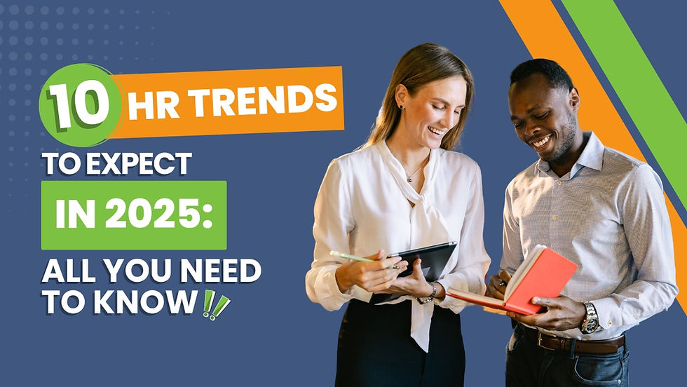 10 HR Trends to Expect in 2025: All You Need to Know