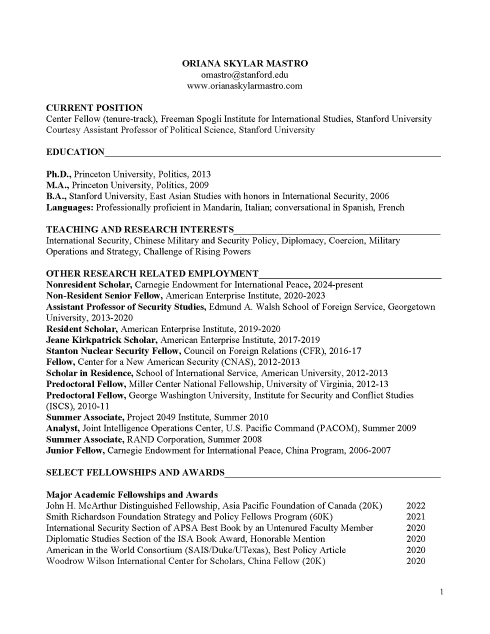 Mastro Academic CV_July2024_Page_01