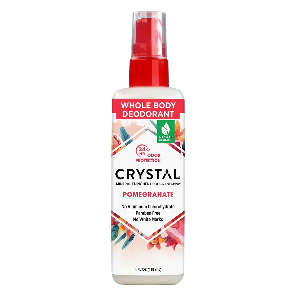 Crystal Body Desodorante con Granada Spray Sin Aluminio  118ml