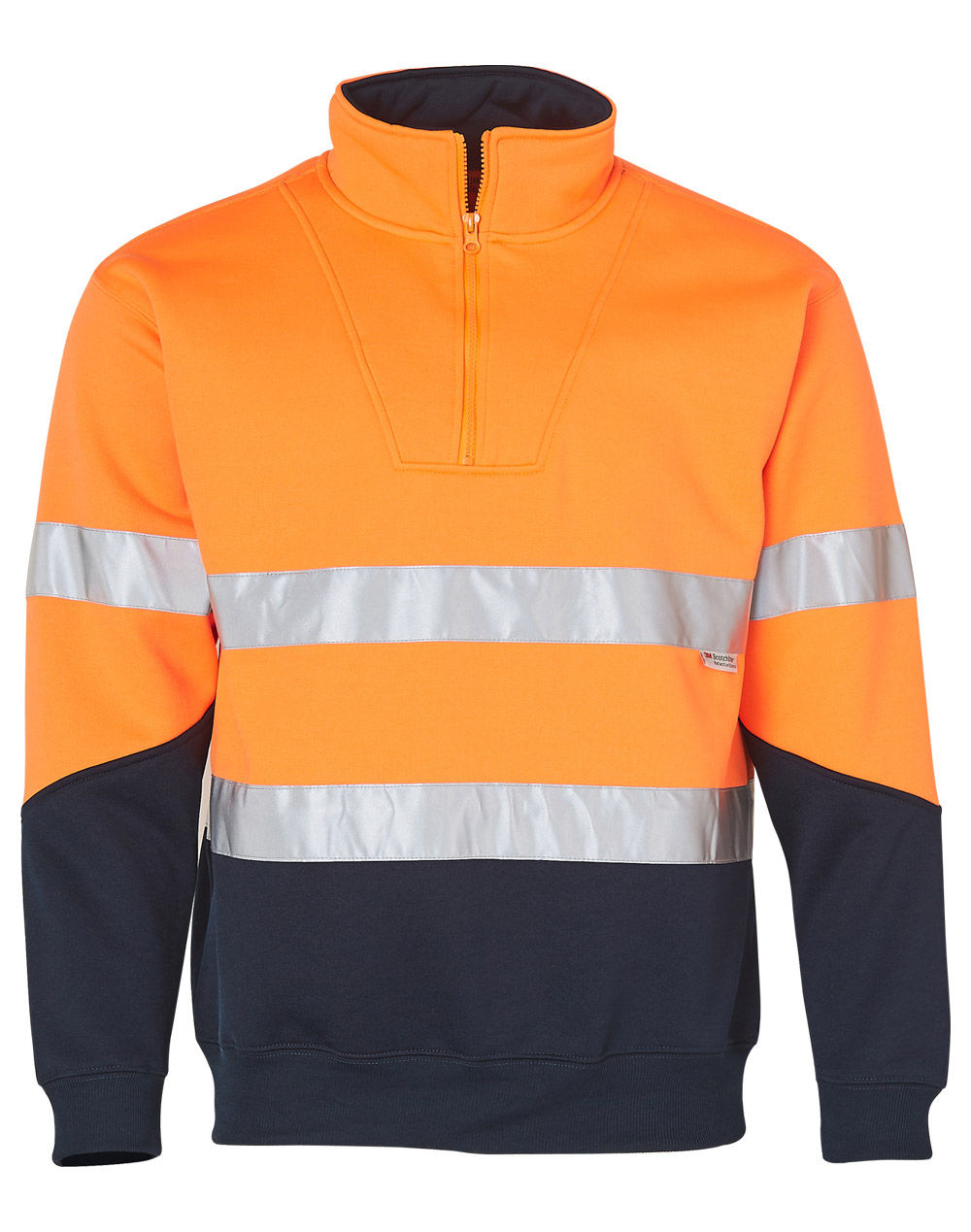 Hi Vis Long Sleeve Fleece Sweat