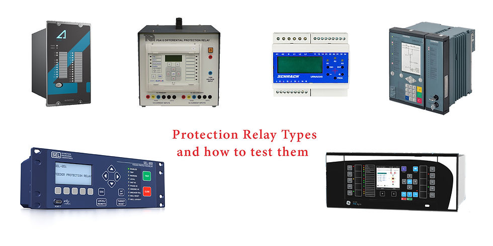 protection relay classification
