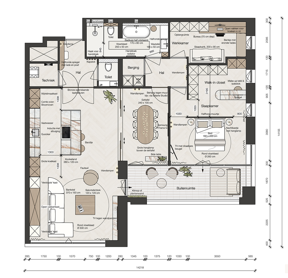 2D plattegrond