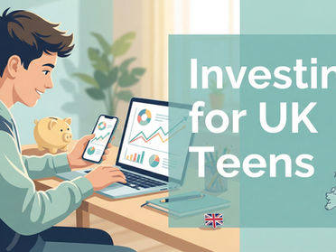 A teenager discovering about investing and excited about its potential