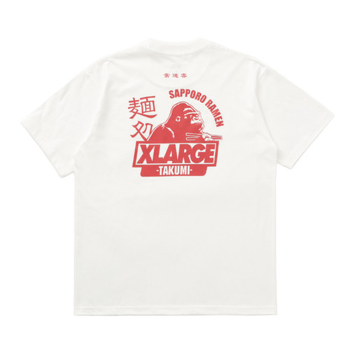 clubhaus TakuMiyamoto コラボ Tシャツ ホワイト XLARGE×TAKUMI collaboration T-shirt | TAKUMI NINE