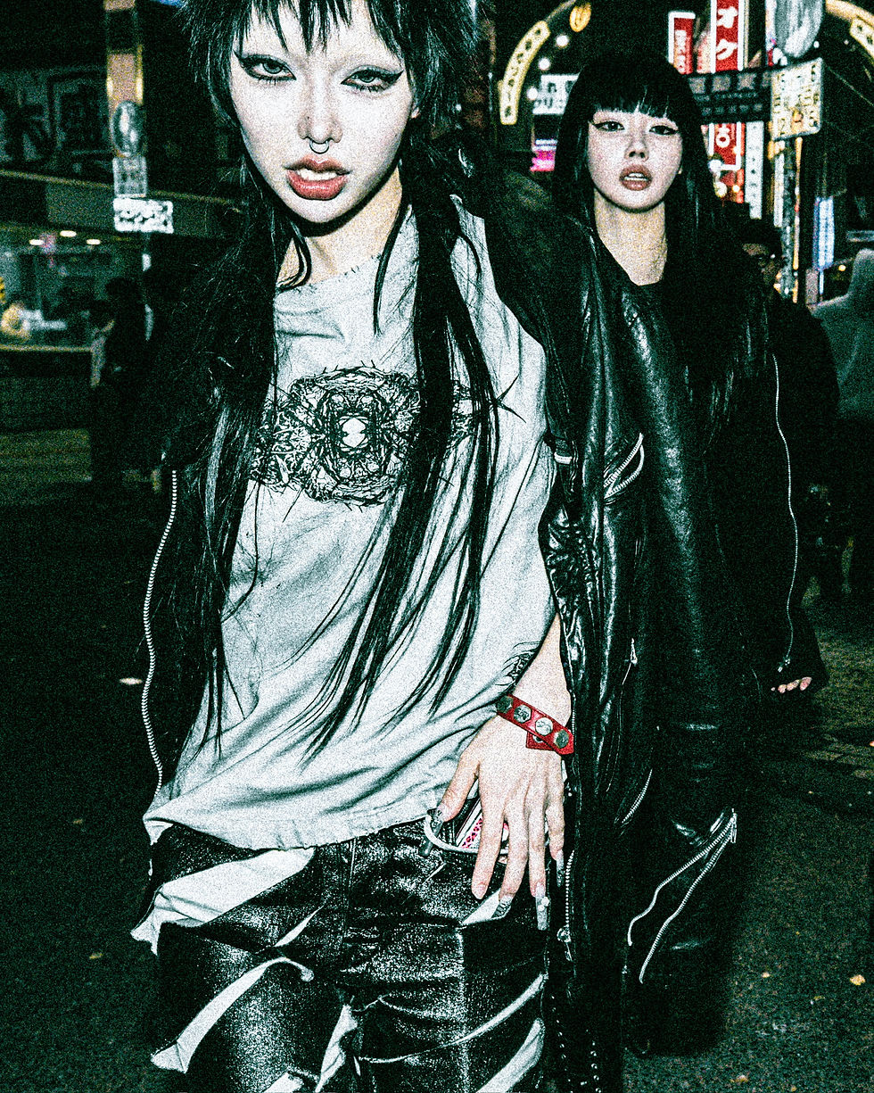 サムネイル： CHRØNOS×Devil Kim   Colab T-shirts
