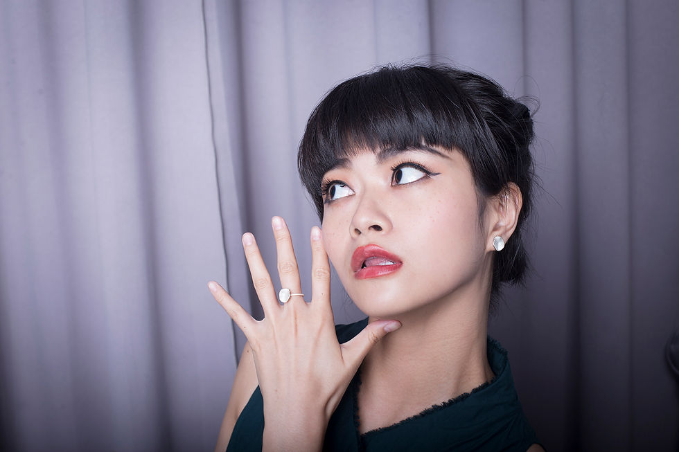 縮圖：Cheeky 厚臉皮 純銀耳環 Silver Earrings