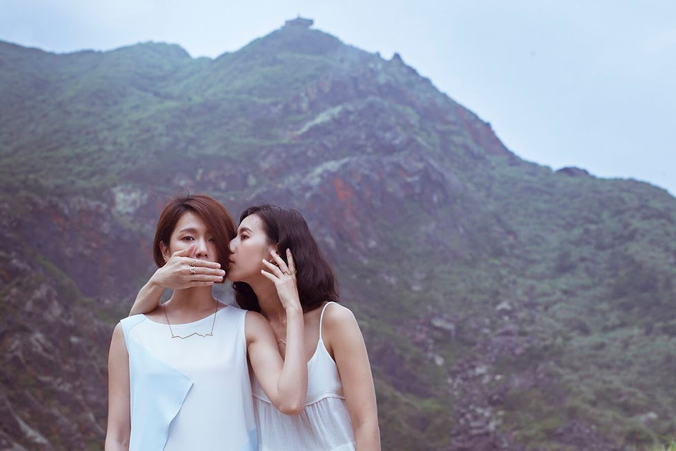 縮圖：Beats 悸  黃銅項鍊  山之悸 Brass Mountain Necklace