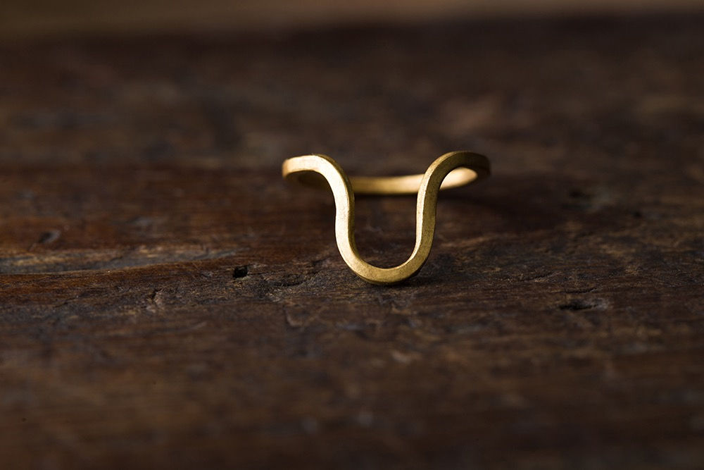 Beats 悸 黃銅戒指 Brass Ring Ushape