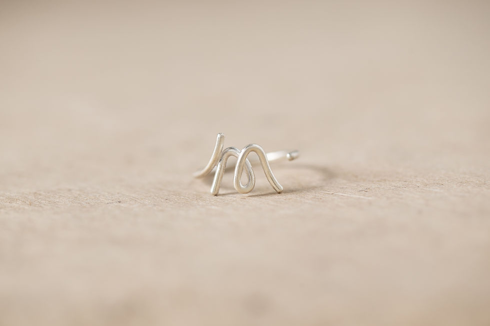 縮圖：ChatterRing M-P Silver ring