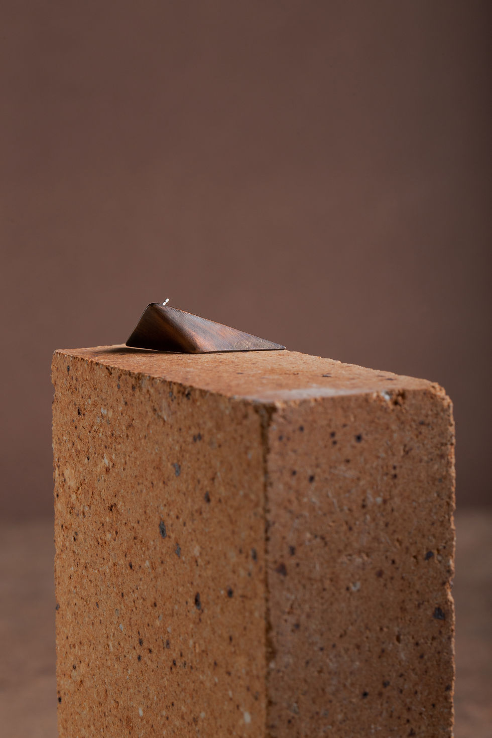 縮圖：Minimalism 低限主義 地景耳環1號  Sculptural Earring No.1