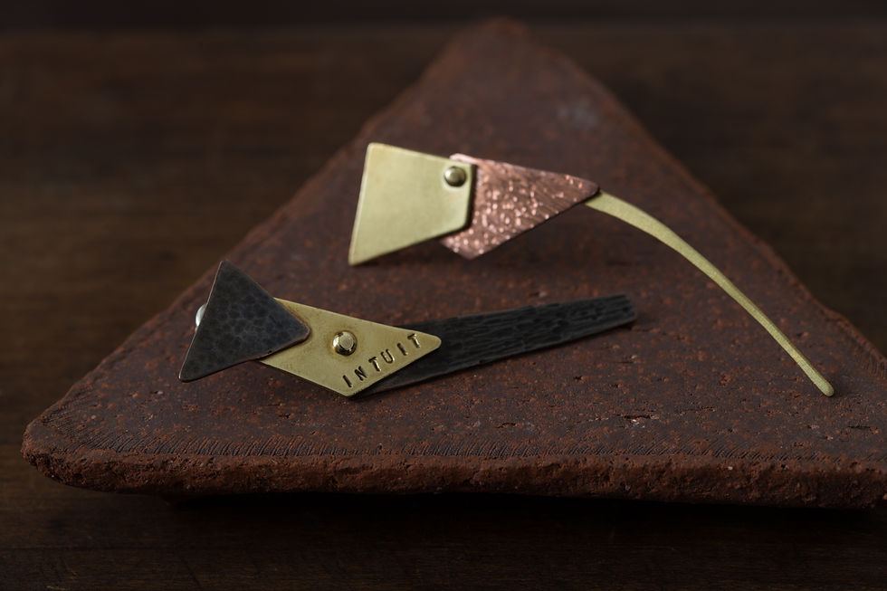 縮圖：鉚釘耳環2號 Riveting Earstuds