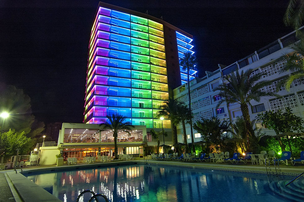 Hotel at Night