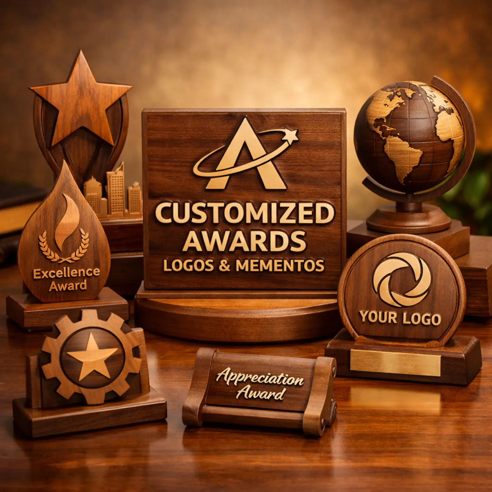 Custom Engraved Awards & Mementos