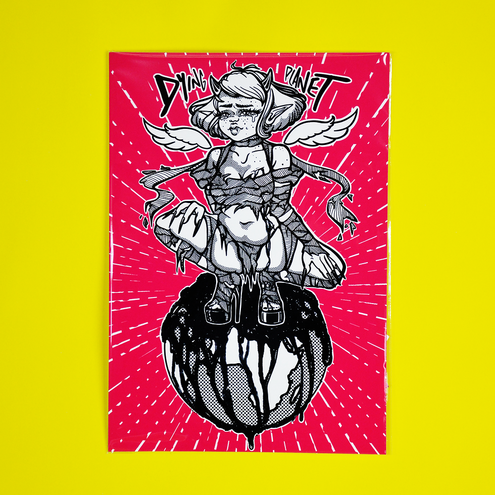 DYING PLANET PRINT