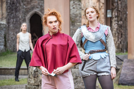 Apple Blossom Cousins-Scovell costume work bristol Henry V insane root productions